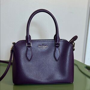 Kate Spade Deep Purple Satchel